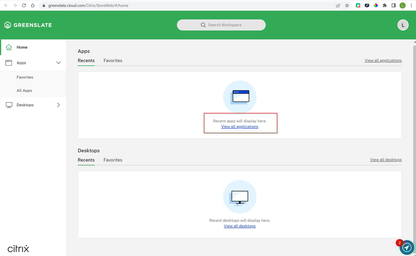 Accessing GreenSlate Accounting (PC or Mac) (Citrix)